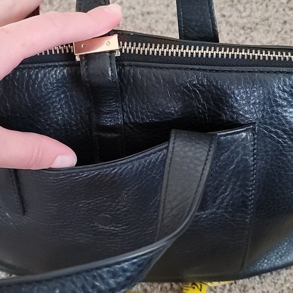 Tory Burch Black Leather Sachel Bag - Picture 5 of 16